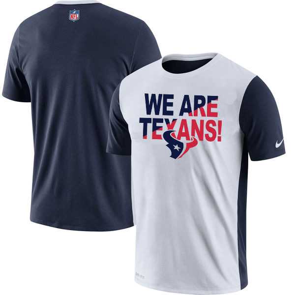 Houston Texans Nike Performance T-Shirt White,We sell and wholesale Houston Texans Nike Performance T-Shirt White on line form chian!